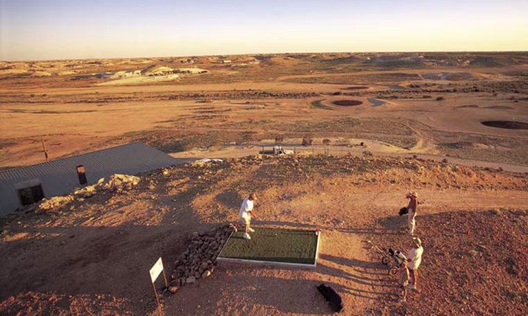 Image: Coober Pedy Opal Fields Golf Club; Australia